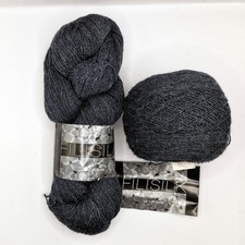 Atelier Zitron Filisilk Lace 2 x 100 g   Lacegarn Farbnr. 3031 Dunkelgrau