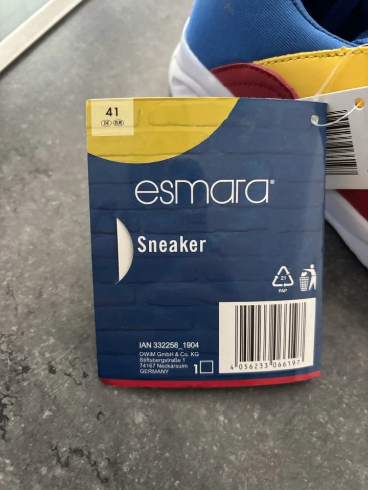 Lidl Sneaker Schuhe Limited Fan Edition 2020 Größe 41 - Bild 2 von 4