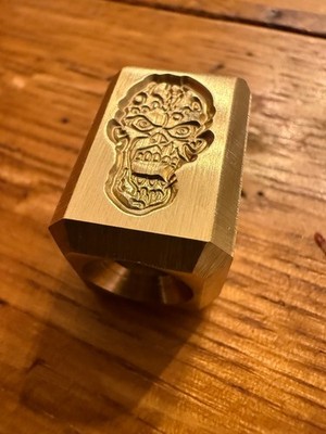 NEW! Zach Wood Tools Brass Zombie Bead