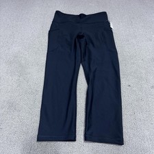 Old Navy Leggings High Rise Cropped Black Women  s Size Medium NWT