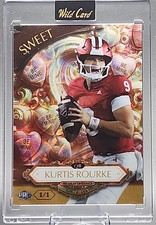 Kurtis Rourke 1/1 2024 Wild Card Sweet Rookie RC Scope San Francisco Indiana SSP. rookie card picture
