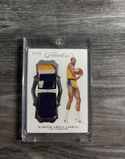 2018-19 Panini Flawless - Dual Patches Kareem Abdul-Jabbar #DP-KAJ /15 (MEM)