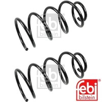 2X Fahrwerksfeder Febi Bilstein 173886 2 Federn Satz Federnsatz FüR Ford