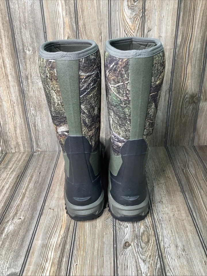 Irish Setter Mens MudTrek 17" Waterproof Full Fit Rubber Boots Mossy Oak Size 15 - Image 4 of 4