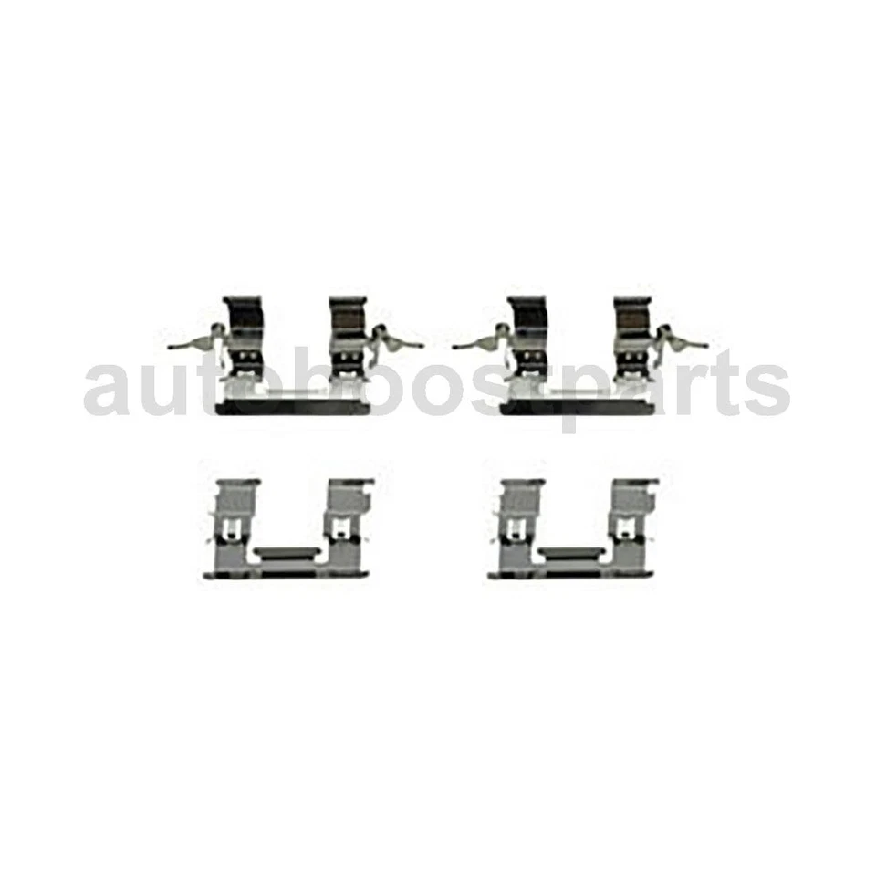 Kit de herrajes de freno de disco delantero trasero para Infiniti G35 2003-2005 Foto 3 de 4