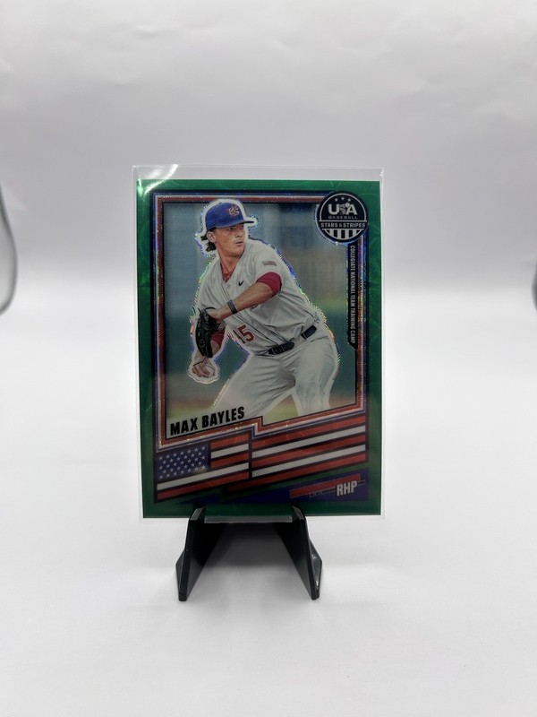 Max Bayles 2026 Stars & Stripes Green Scope 79/99
