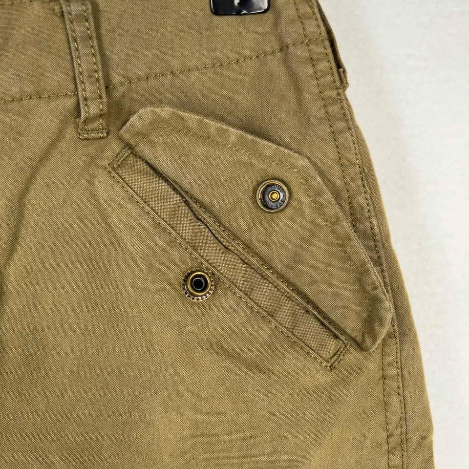 Polo Ralph Lauren Classic Chino Cargo Khaki Shorts Kids Size 12 - Image 4 of 4