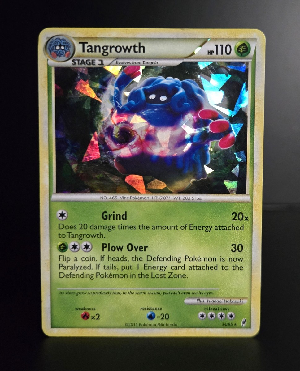 Pokémon TCG - TANGROWTH #34 - CRACKED ICE HOLO PROMO - CALL OF