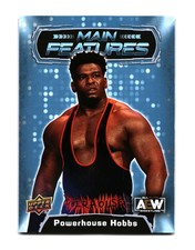 2022 Upper Deck AEW Main Features Powerhouse Hobbs MF-21