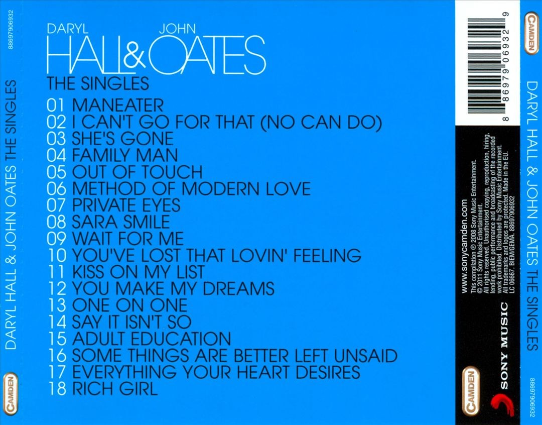 【送料込み】Daryl Hall & John Oates【4CD限定盤】 Daryl Hall & John Oates - Amazon.com Music