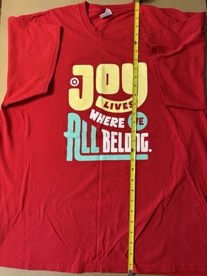 Target SIZE XL Take Pride Colorful Employee Promo Christmas Issue
