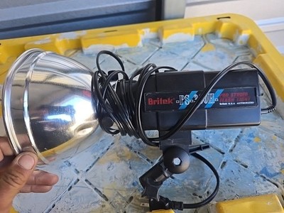 Britek Hs-600 600w Professional Studio Flash Strobe Monolight Photography Used
