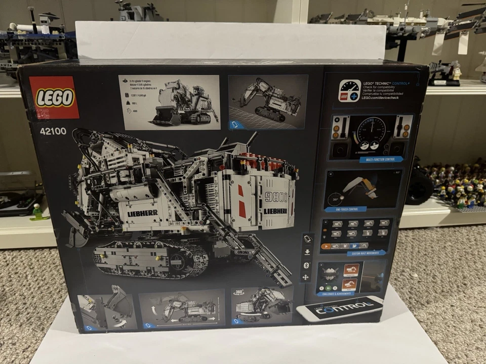 LEGO TECHNIC: Liebherr R 9800 Excavator (42100) - Image 2 of 4