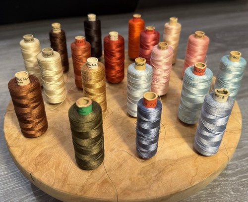 Vintage Viscose Rayon Thread Lot 19 Sulky Madeira Stickma Viskose Embroidery