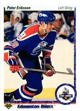 1990-91 Upper Deck - Star Rookie Peter Eriksson #145 (RC)