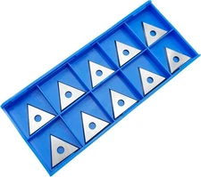 Paint Scraper Carbide Blades Double-Edged Reversible 1" Triple-Edge Triangle 