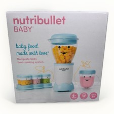 NutriBullet NBY-50100 Baby Food Blender - Blue NEW IN Box