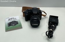 Canon EOS Rebel T2i DSLR w/ EF-S 18-55mm 1:3.5-5.6 IS II NO BATT! READ DESCRIP!!