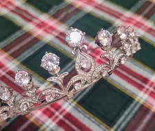 Zirconia Bride Wedding Crown Tiara