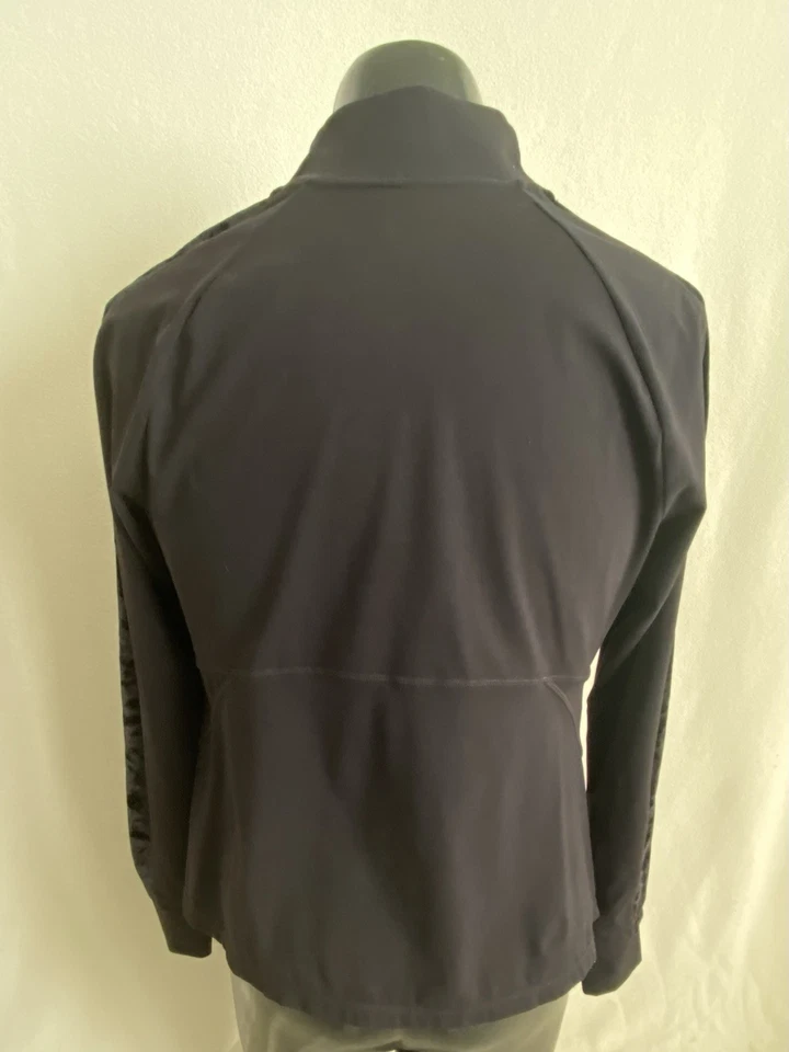 Pullover FLX para mujer XL manga larga negro que absorbe la humedad Top con bolsillos Foto 3 de 4