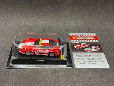1/64 Kyosho Ferrari Racing Collection 575 GTC Red/White diecast