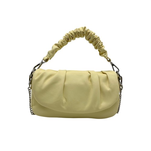 Urban Express Cream Leather Crossbody Bag