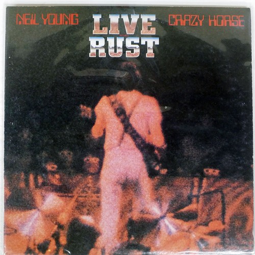 NEIL YOUNG & CRAZY HORSE LIVE RUST REPRISE P5575R Japan VINYL 2LP