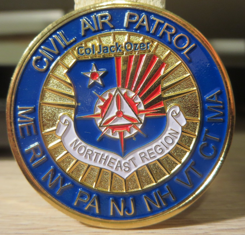 Civil Air Patrol Windsor Locks CT  2018  Joint Challenge Coin