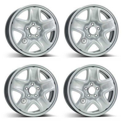 4 Alcar steel wheels rims 9993 7.0Jx17 ET50 5x114,3 for