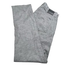 Agave Mens 36X33 Pragmatist Classic Straight Leg Gray Pants Made In USA