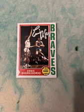 Ernie Digregorio Signed Topps 1974-75 Rookie Basketball Card Buffalo Braves COA Ernie Digregorio Signed Topps 1974-75 Rookie Basketball Card Buffalo Braves COA