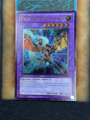 Yugioh Twin Photon Lizard ORCS-EN039 Ultimate Rare LP