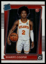 2021-22 Donruss Optic #158 Sharife Cooper Rated Rookie