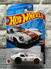 Hot Wheels HW Race Day Shelby Cobra Daytona Coupe 122/250 Walmart Excl. White