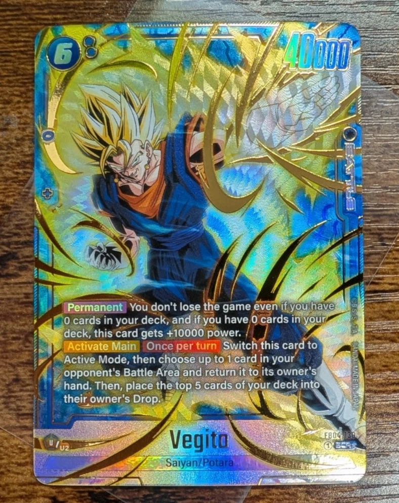 Vegito In Individual Collectible Card Game Cards for sale - eBay