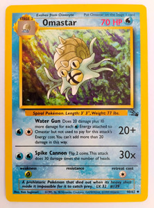 Omastar Pokemon | eBay