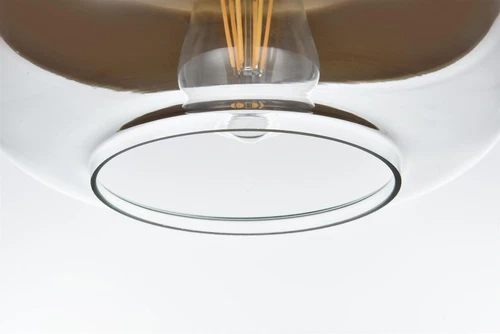 Living District Ashwell 10" Pendant Clear Shade In Satin Gold - Picture 4 of 10
