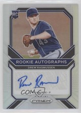 2021 Panini Prizm Rookie Auto Silver Prizm Drew Rasmussen #RA-DR Auto 0c3
