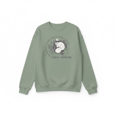 Custom Making Of Mothers Labor Delivery Nurse Midwife Doula Sweatshirt . Medium