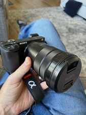 Sony Alpha a6400 24.2MP 4K Wi-Fi Mirrorless Camera w/2 lenses E PZ 18-105mm OSS