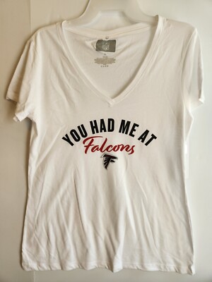 Women's Team Apparel Atlanta Falcons T-Shirt Size XL ''You Had Me At Falcons''