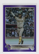 2022 Topps Chrome Update #USC118 Jurickson Profar Purple Refractor PADRES