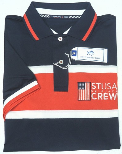 Short Sleeve Skipjack Polo in True Navy by Southern Tide