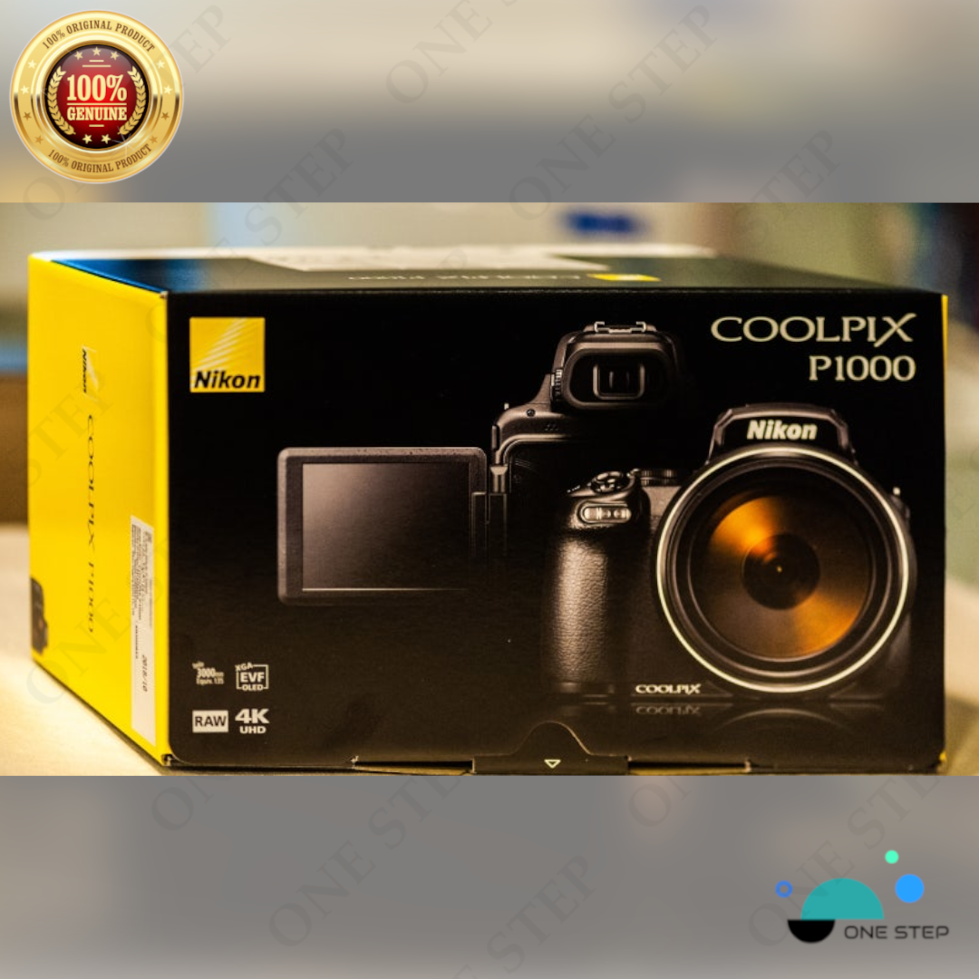 Nikon COOLPIX P1000 16MP 125x Optical Zoom LCD