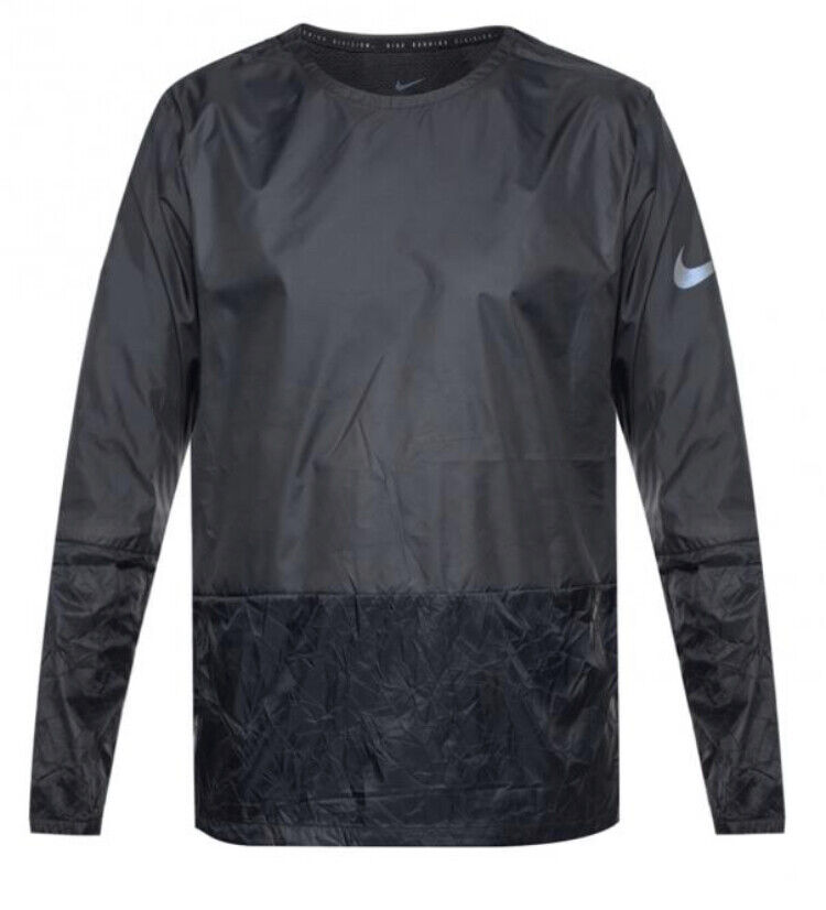 Men's Size S Small Nike Run Packable Running Jacket Windbreaker Black 928497 Men's Size S Small Nike Run Packable Running Jacket Windbreaker Black 928497