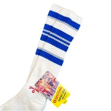VTG Socks 10-13 80s Men's Spalding Performance Support Crew Pro Guard USA NOS.