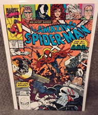 AMAZING SPIDER-MAN #331 NM 1990 Marvel Comics - Punisher app - Erik Larsen cover