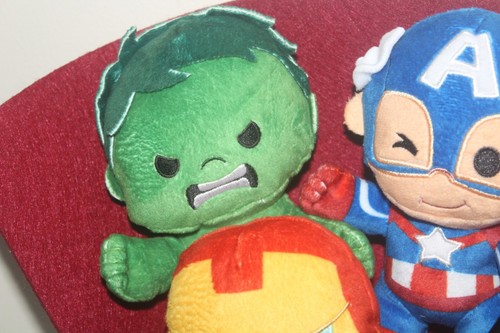 16" Large Bouquet Avengers Superheroes Soft Plush Stuffed Toy Valentine's Gift - Picture 5 of 9