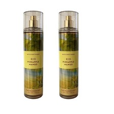 Bath  Body Works Rio Pineapple Mango Fine Fragrance Mist 2 Pack 8 fl oz