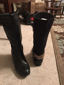 black boots for little girls